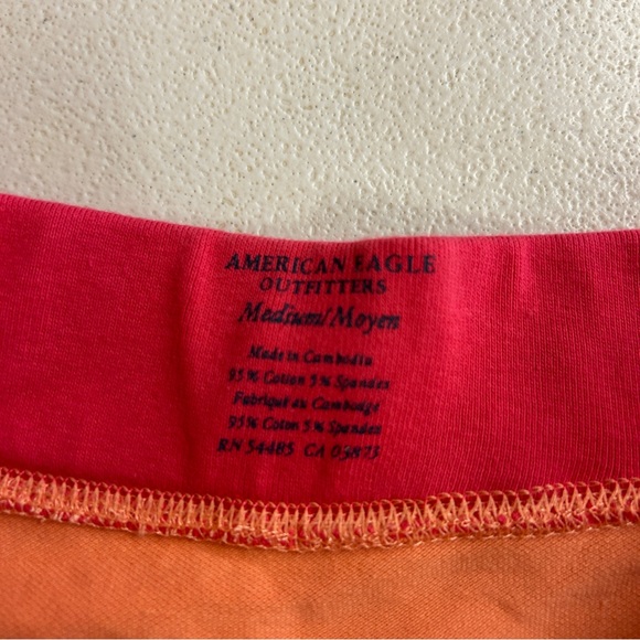 Y2K American Eagle Outfitters Red and Orange Tube Top - Size M - Picture 3 of 3